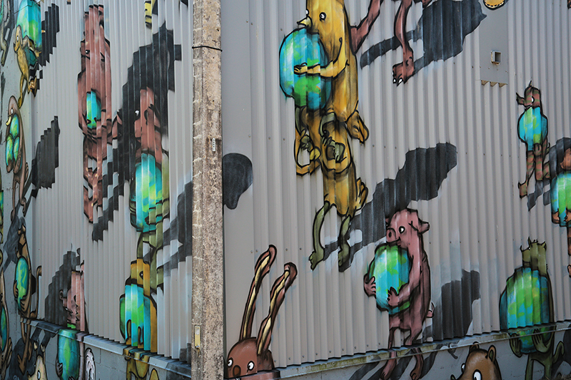 Street Art : New Plymouth : Taranaki : Richard Moore : Journalist : Photographer :